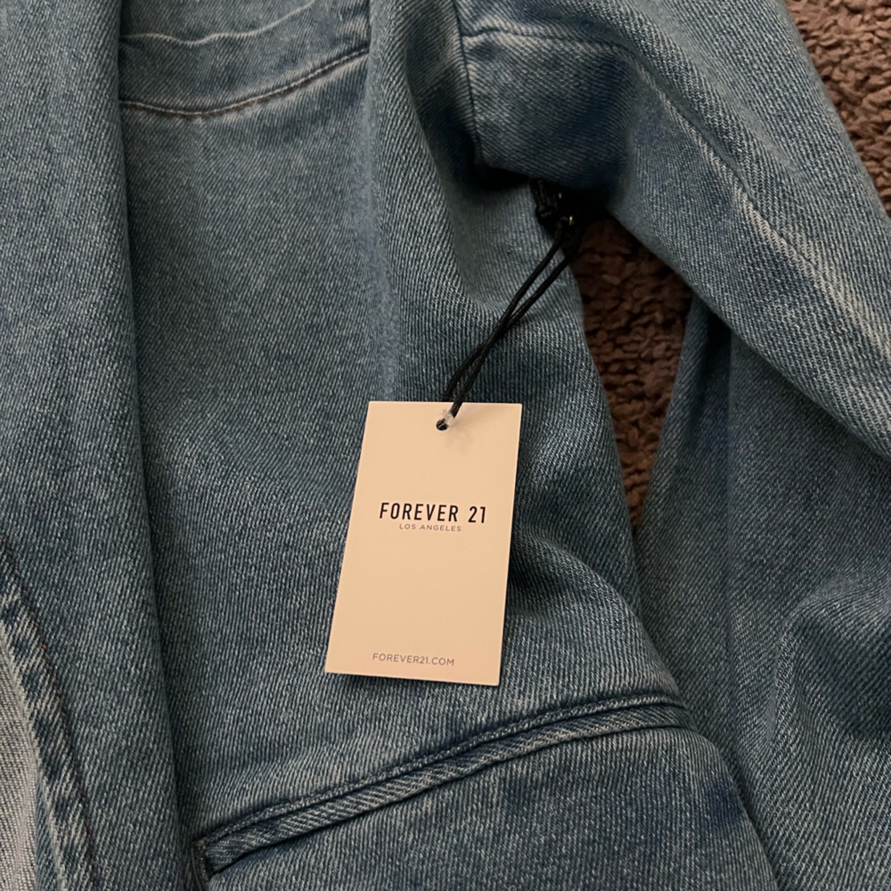 Forever 21 Denim Blazer - Picture 7 of 10